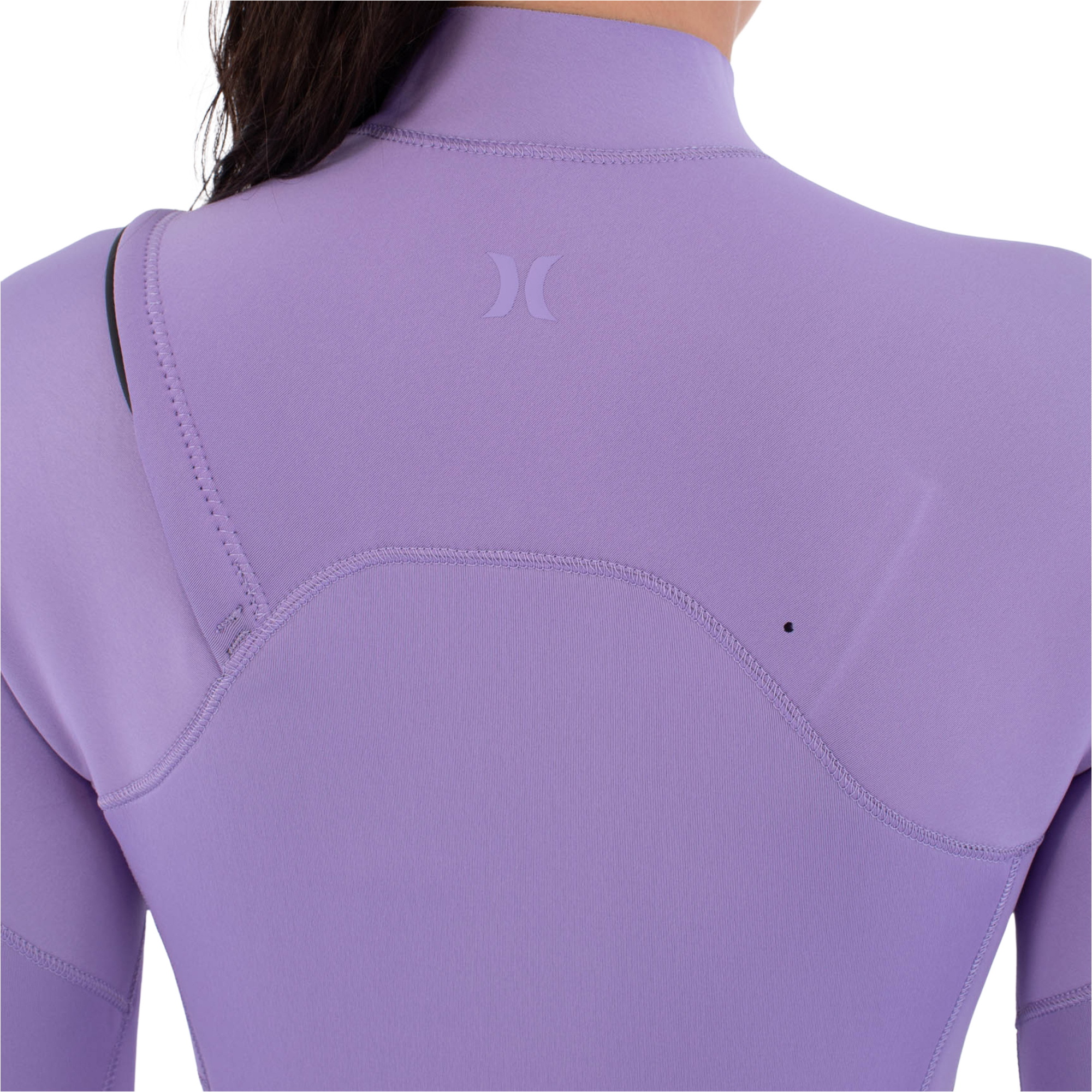 2026 Hurley Womens Air 3/2mm Chest Zip Wetsuit WFS0013312 - Lavander